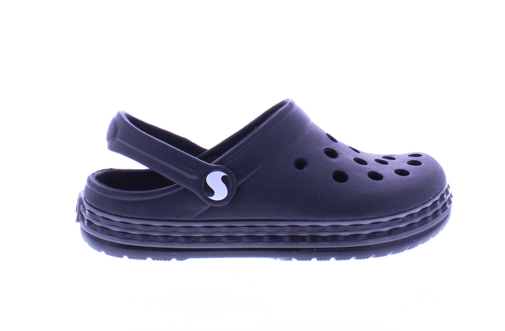 Kids Stripe Band Clog