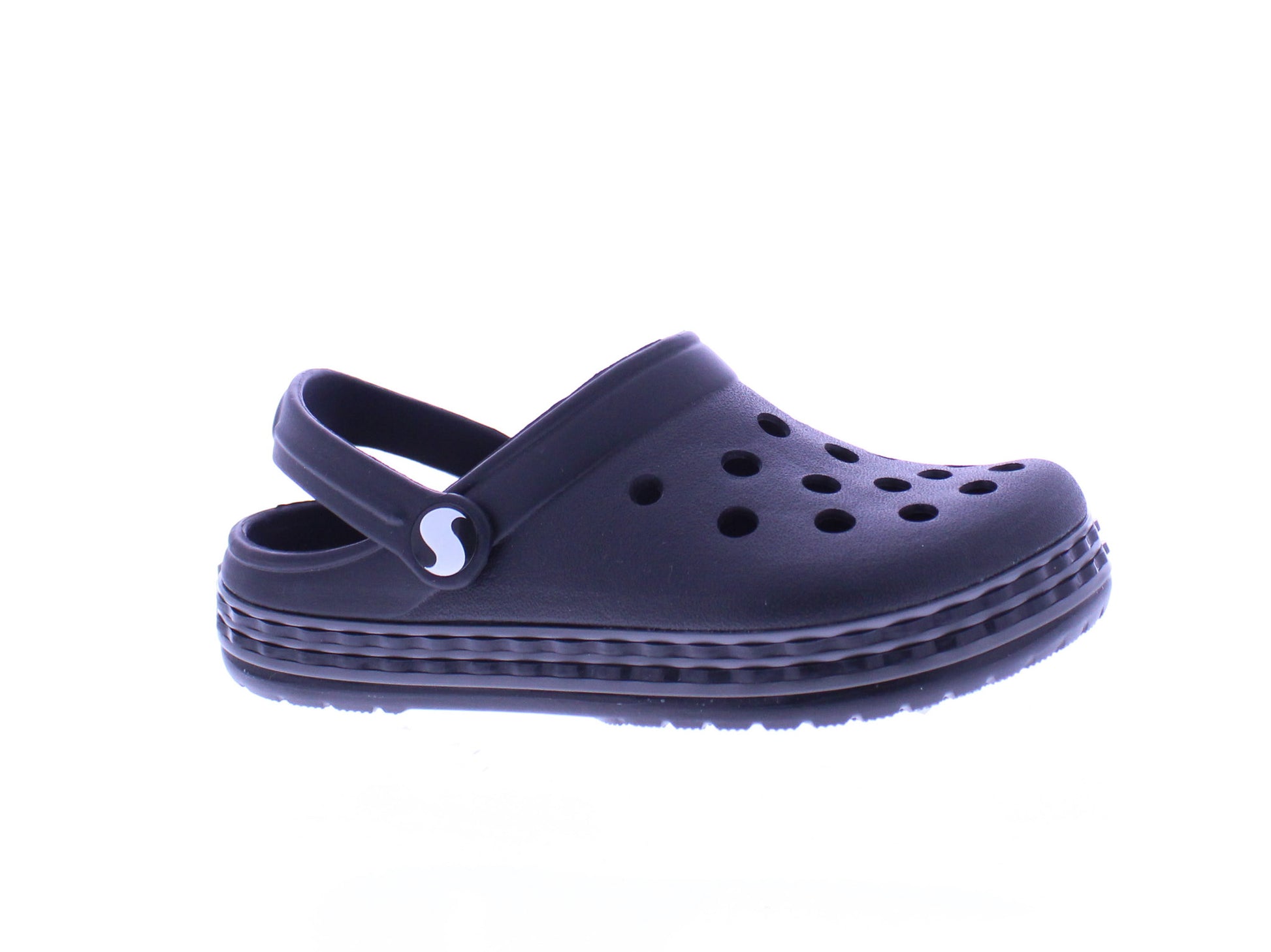 Kids Stripe Band Clog