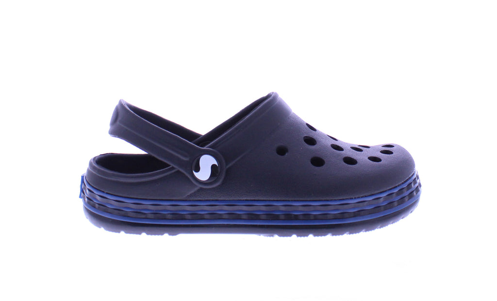 Kids Stripe Band Clog
