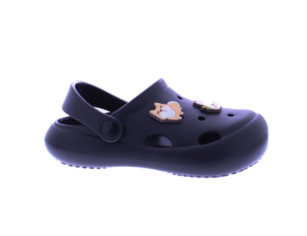 Kids Clog with Animal Charms