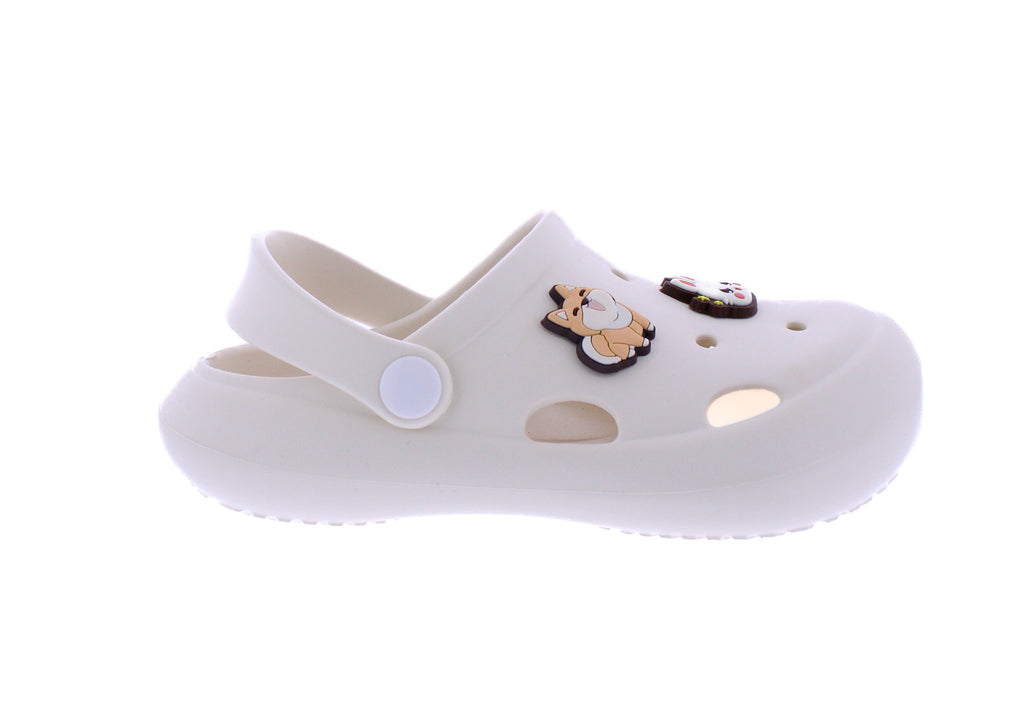 Kids Clog with Animal Charms