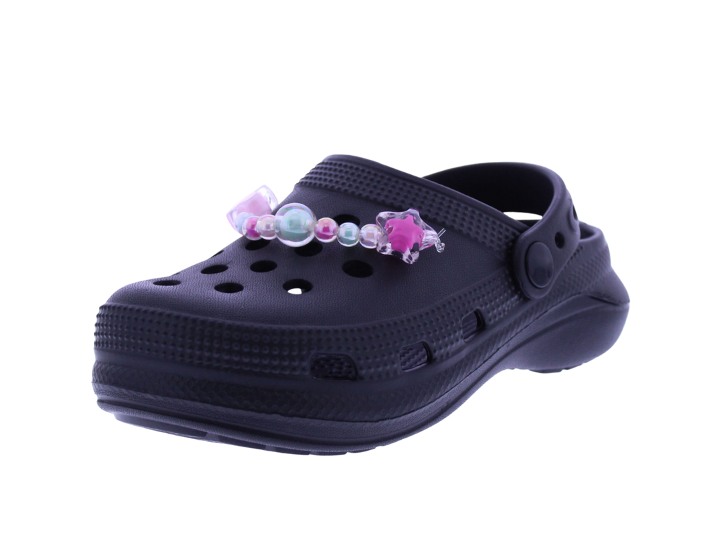 Kids Clog with Charm Chain