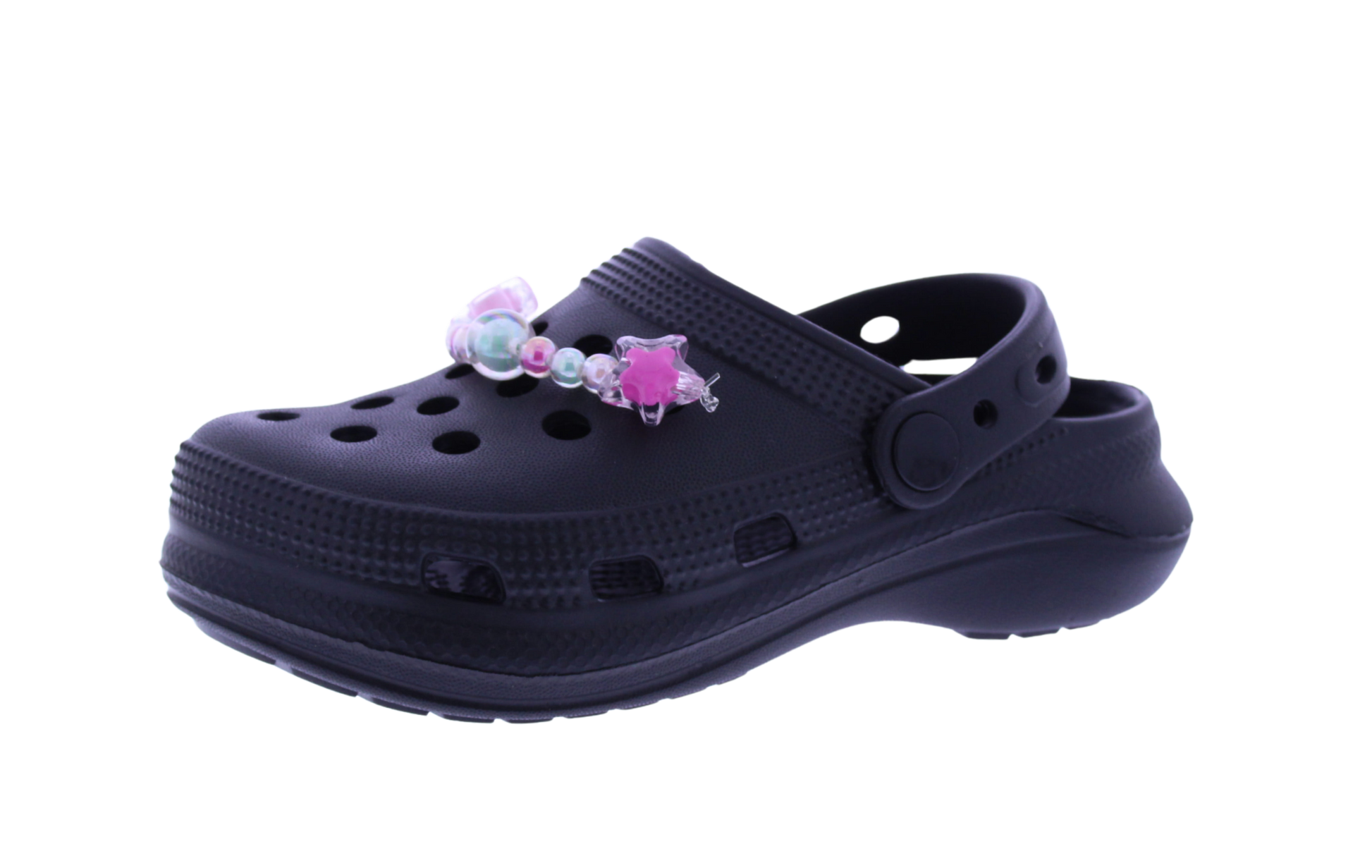 Kids Clog with Charm Chain