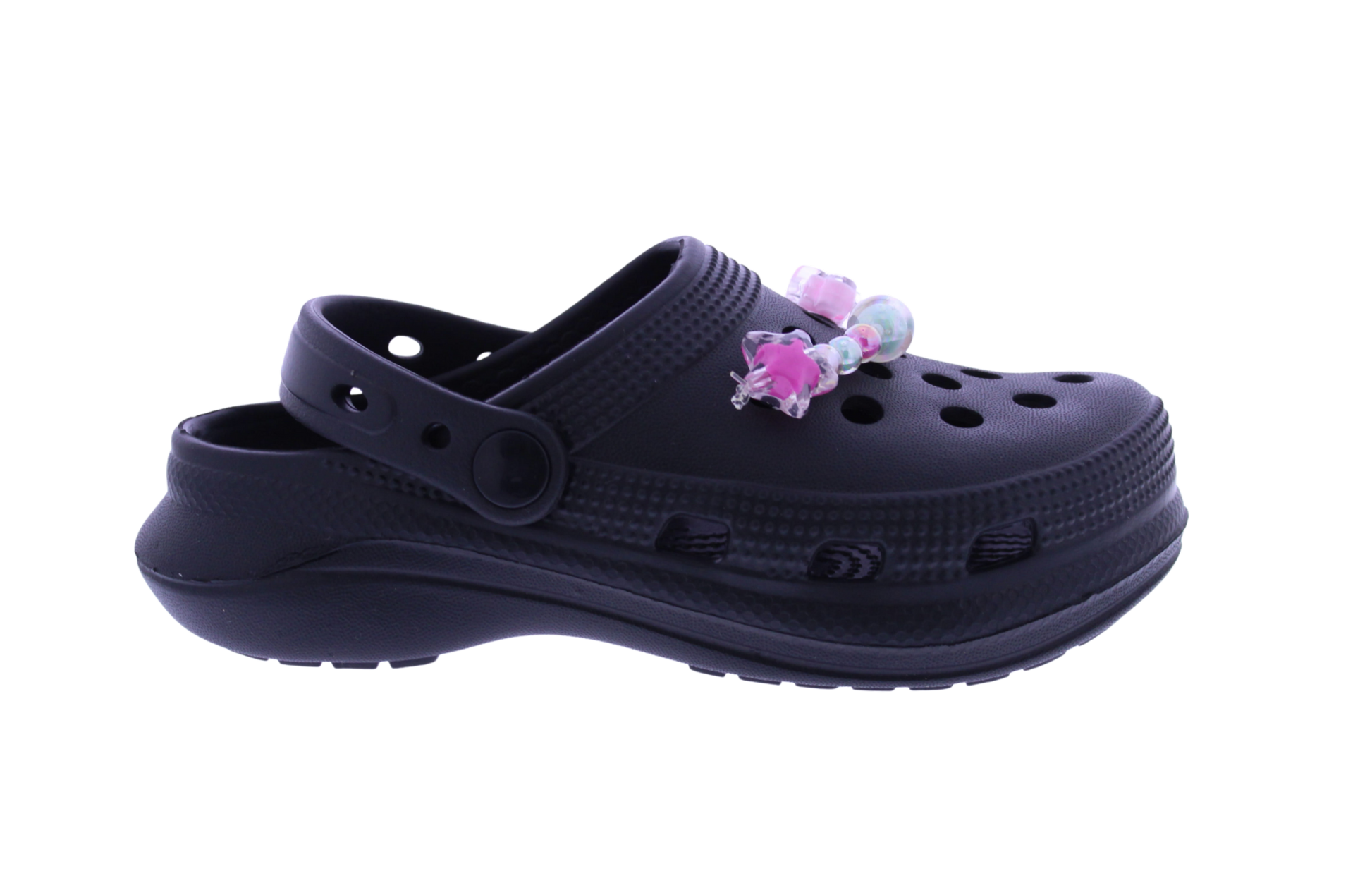 Kids Clog with Charm Chain