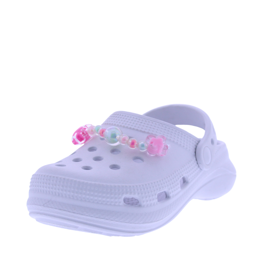 Kids Beaded Chain Clog