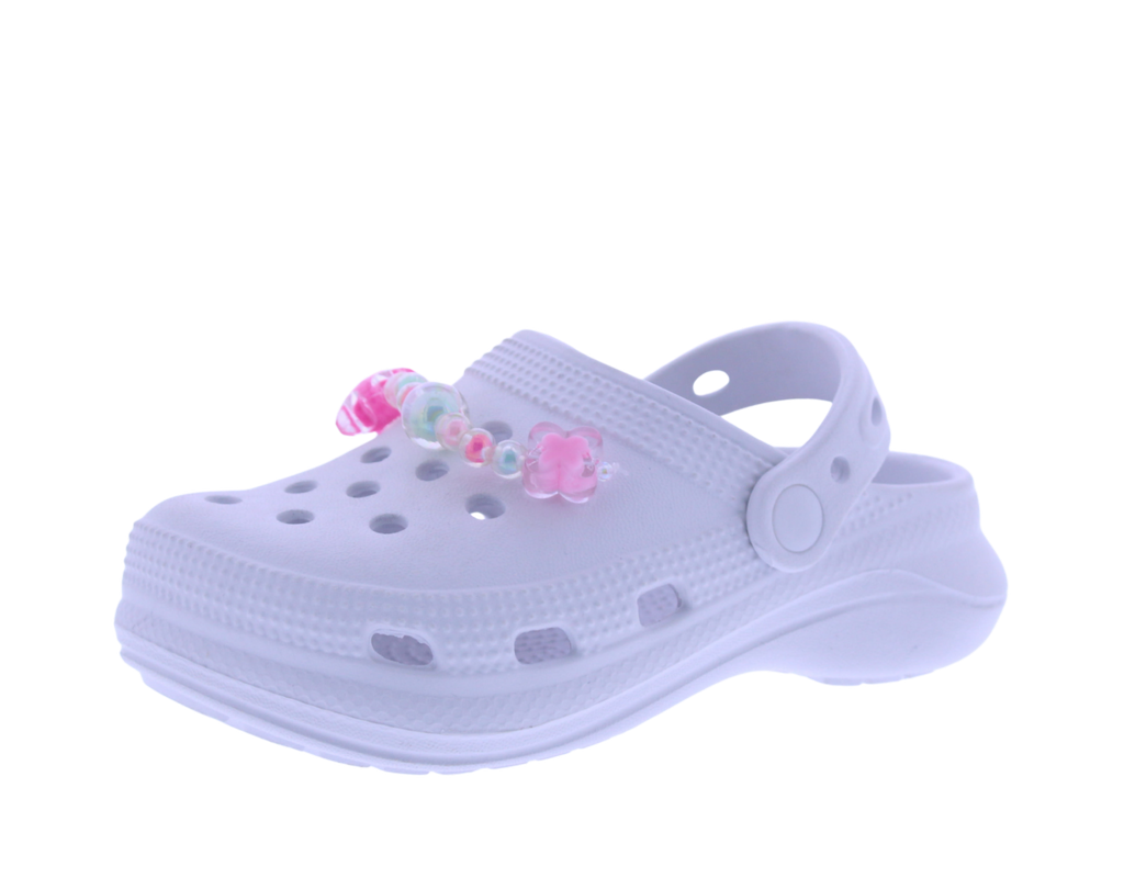 Kids Beaded Chain Clog