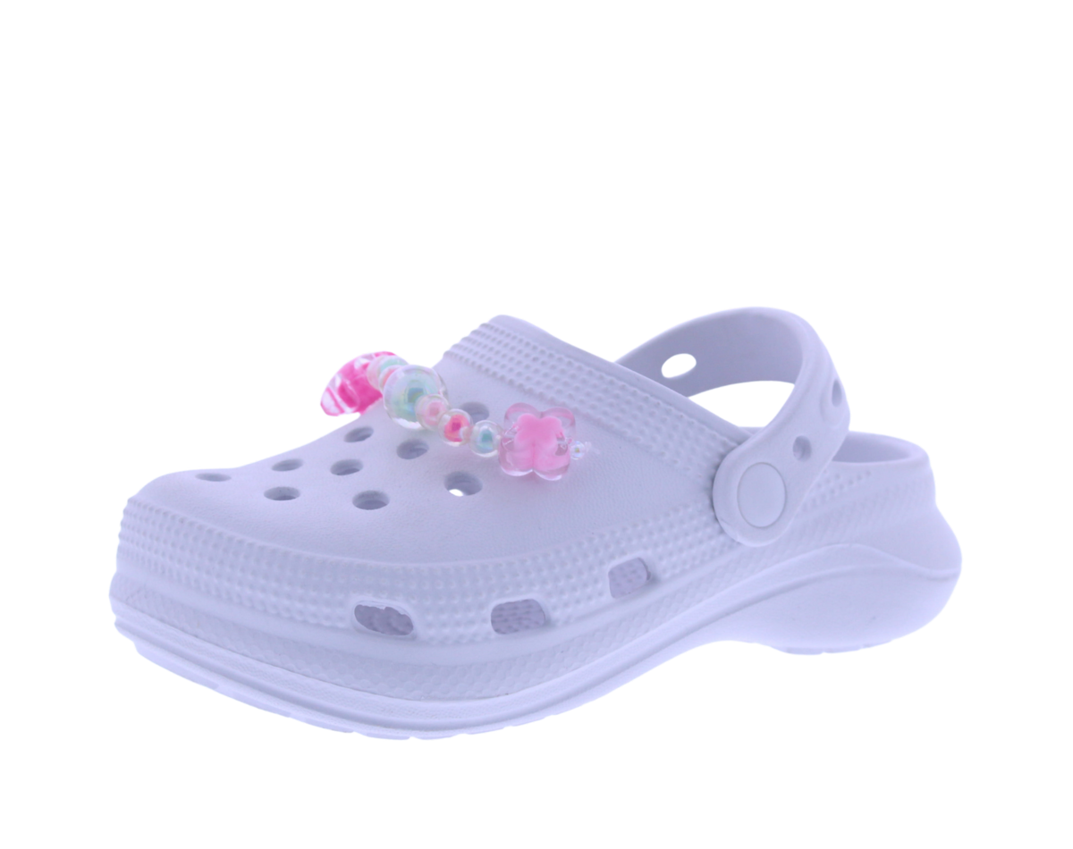 Kids Beaded Chain Clog
