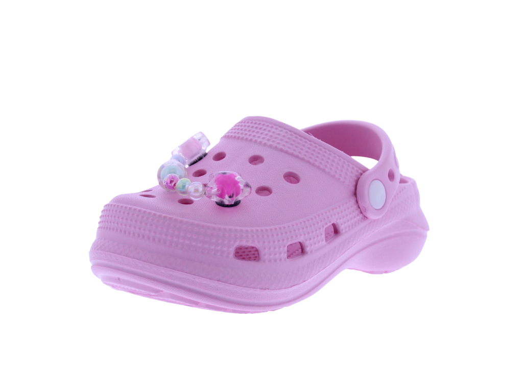 Kids Clog with Charm Chain
