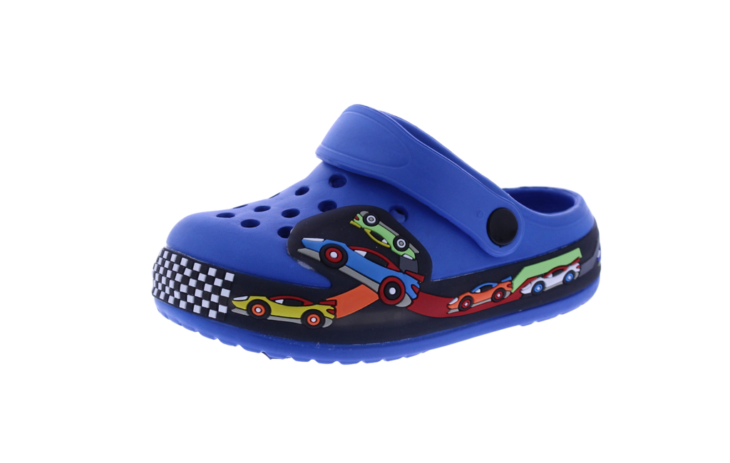 Kids Clog with a Cars Light Up Band