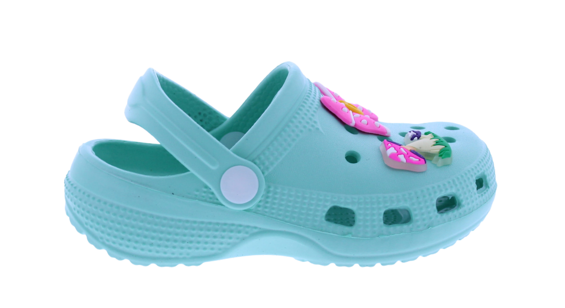 Girls Clog with Bow Charms
