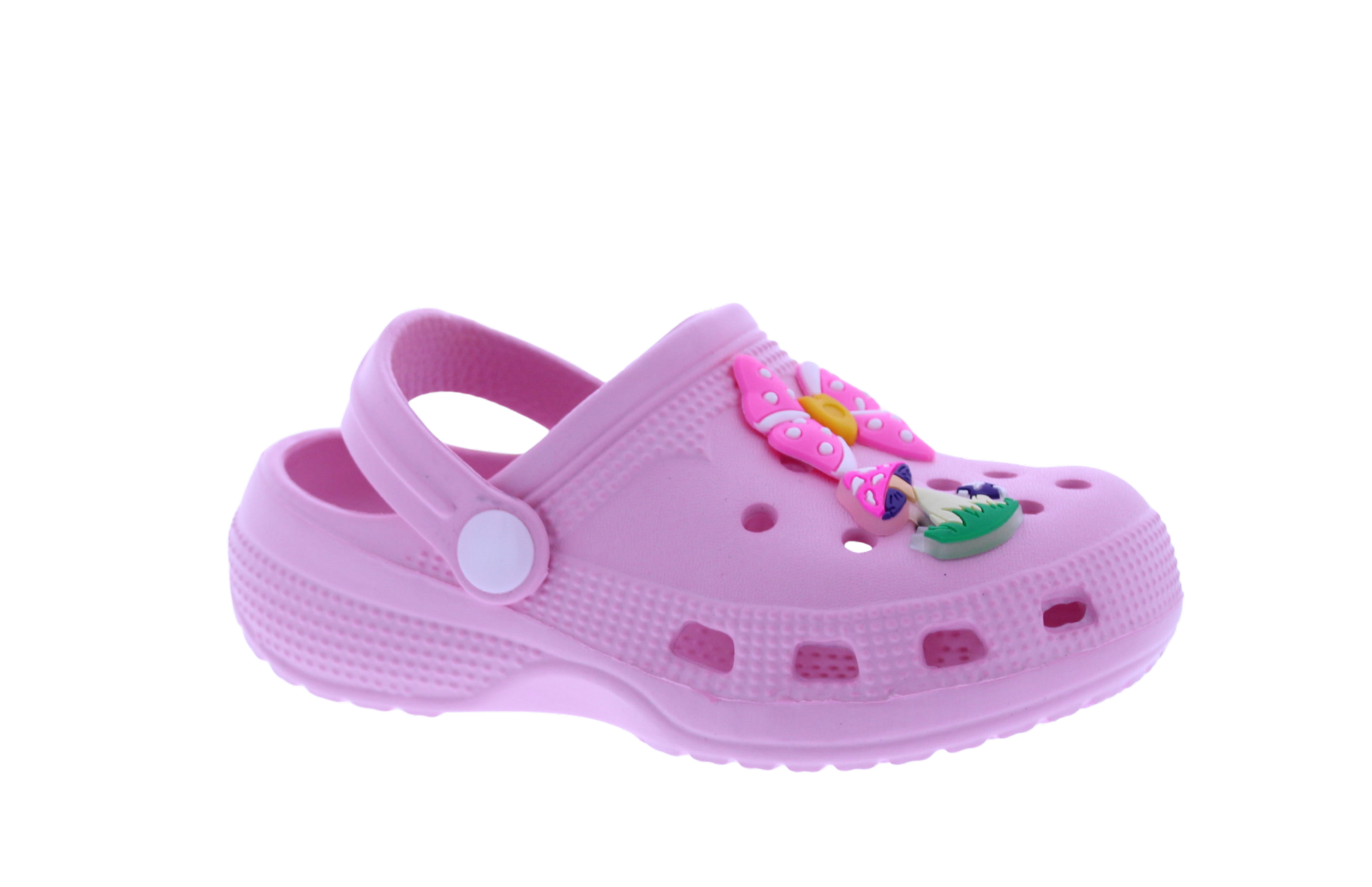 Girls Clog with Bow Charms
