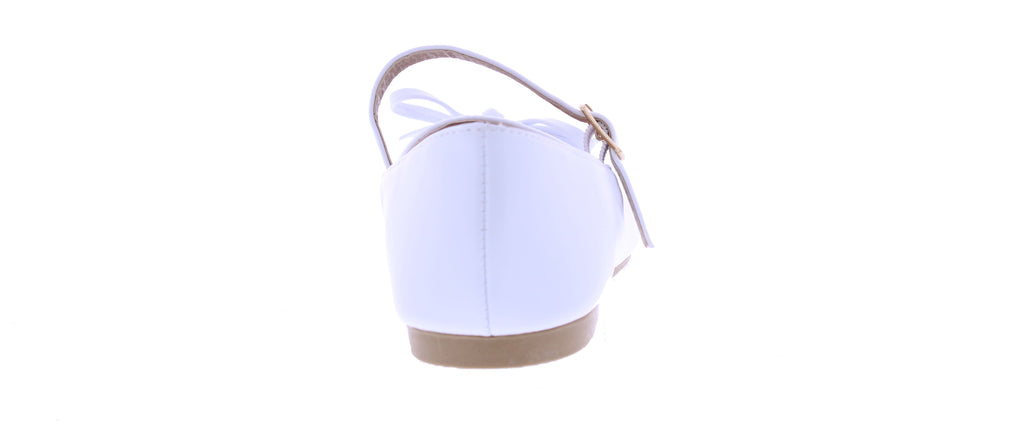 Girls Ballerina with Bow and Buckle Closure