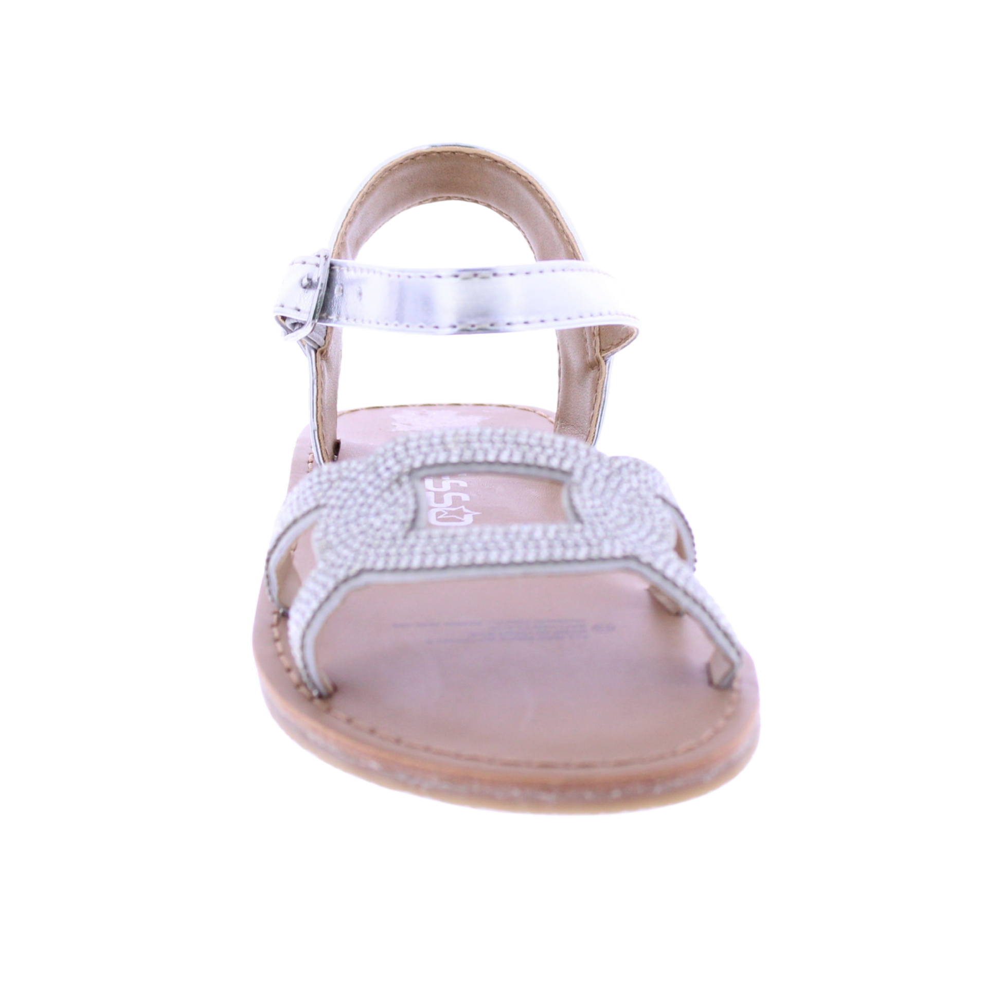 Kids Rhinestone Chain Link Sandal