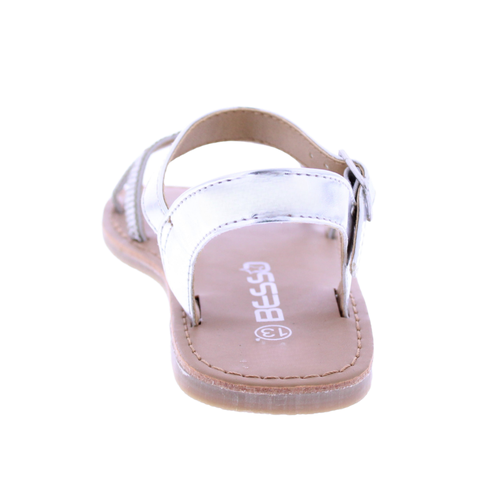 Kids Rhinestone Chain Link Sandal