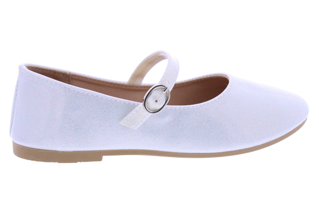 Girls Patent Glitter Mary Jane