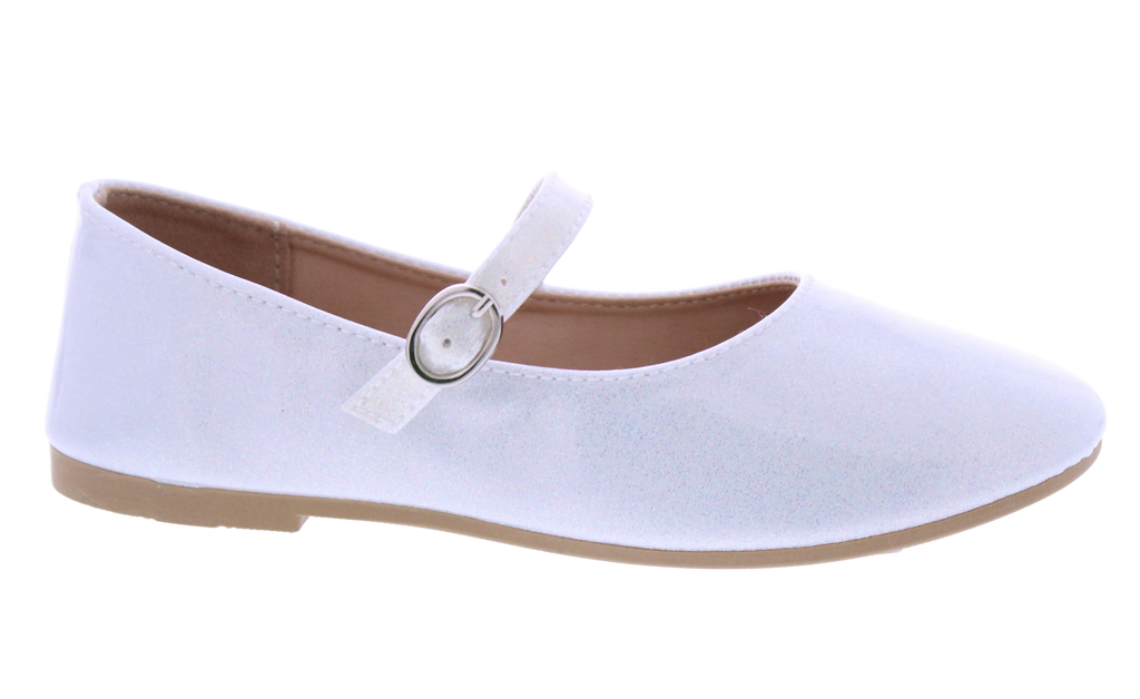 Girls Patent Glitter Mary Jane