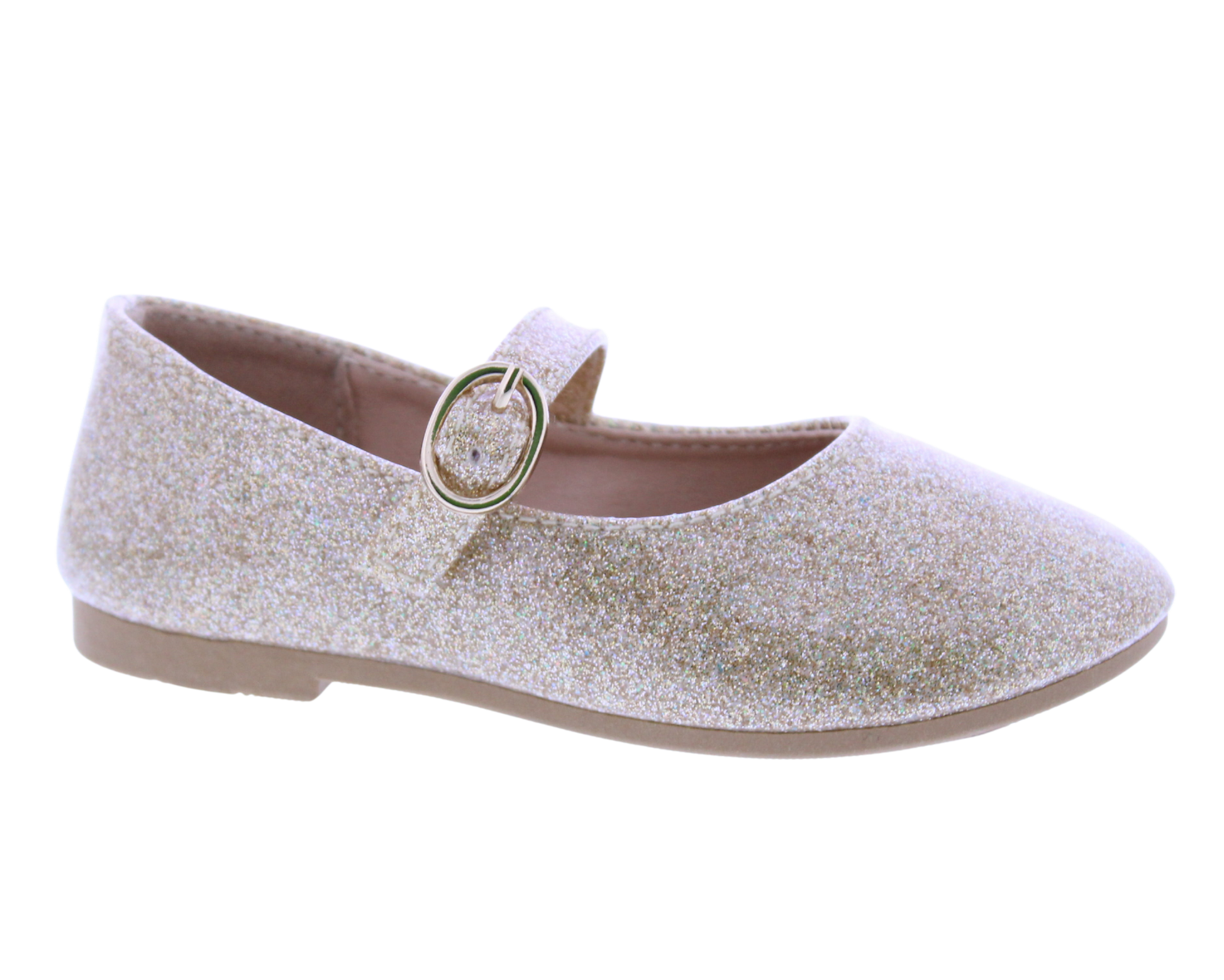 Girls Patent Glitter Mary Jane