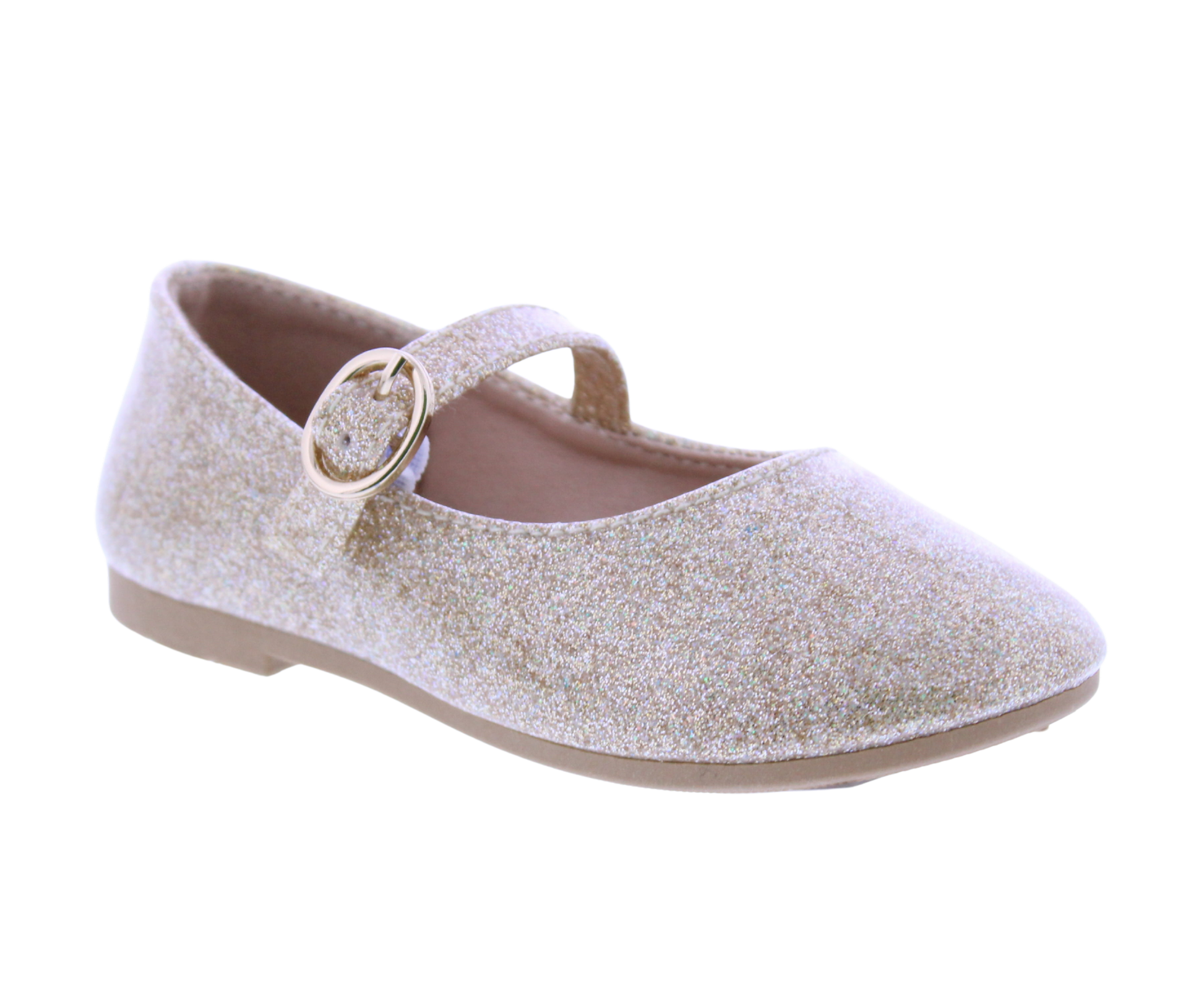Girls Patent Glitter Mary Jane