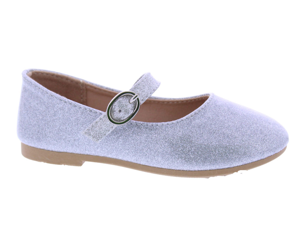 Girls Patent Glitter Mary Jane