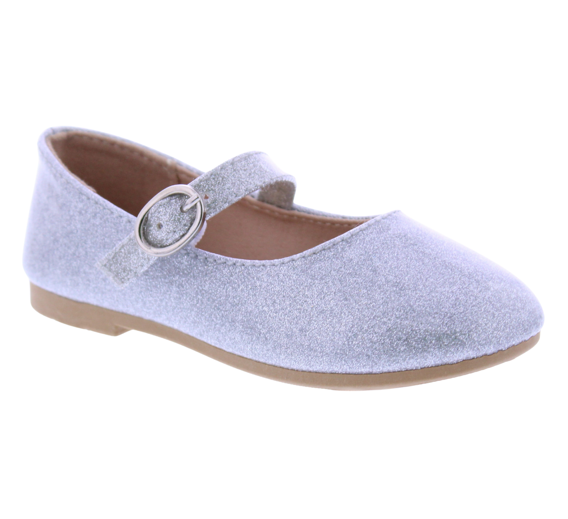 Girls Patent Glitter Mary Jane
