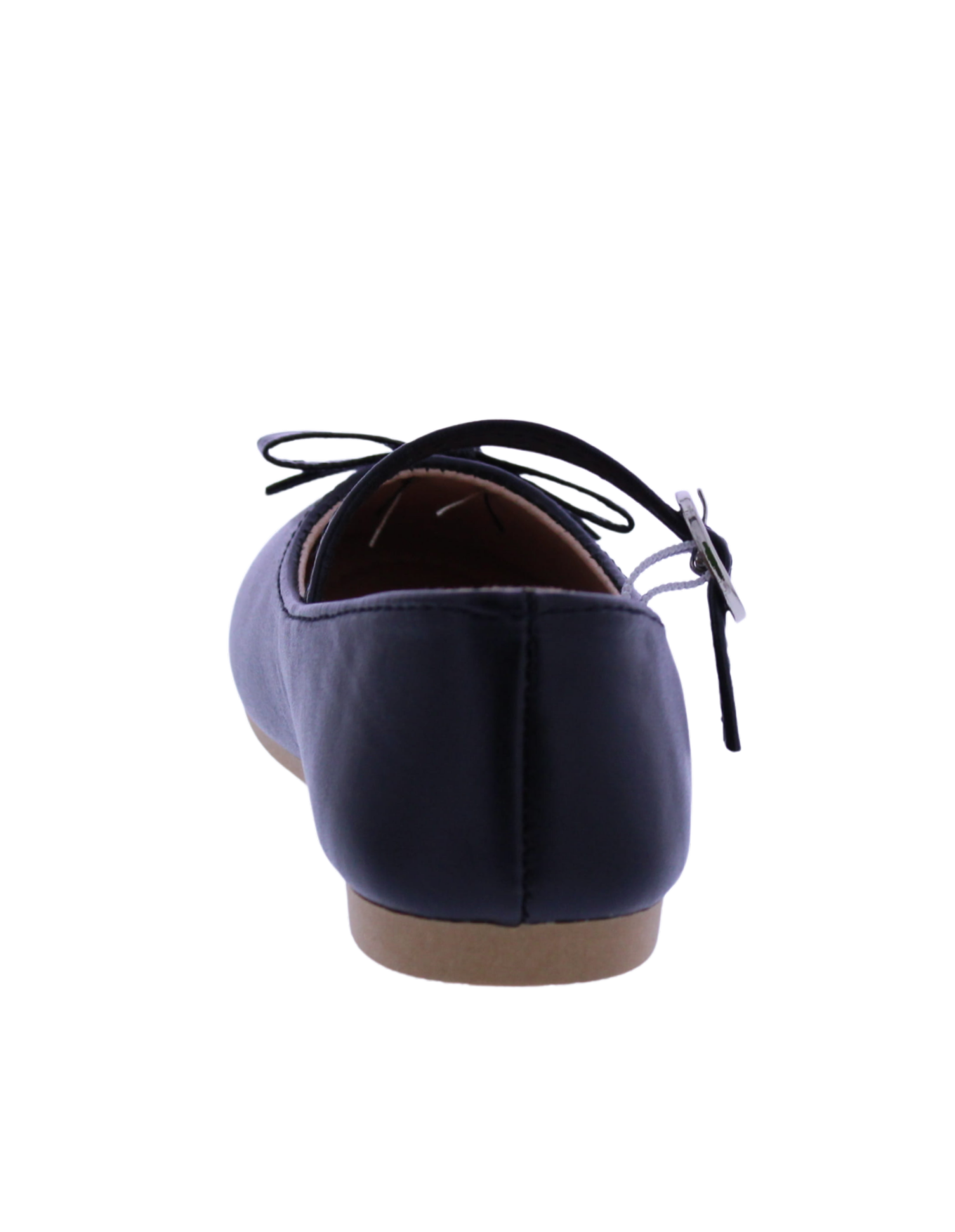 Girls Mary Jane with Metallic Bow