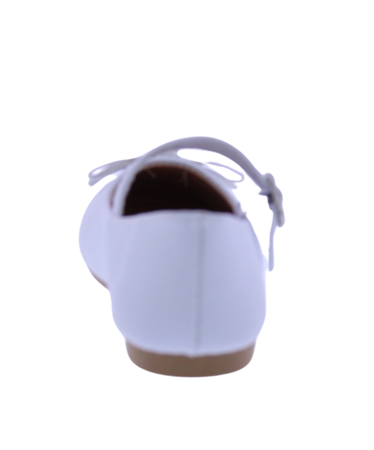 Girls Mary Jane with Metallic Bow