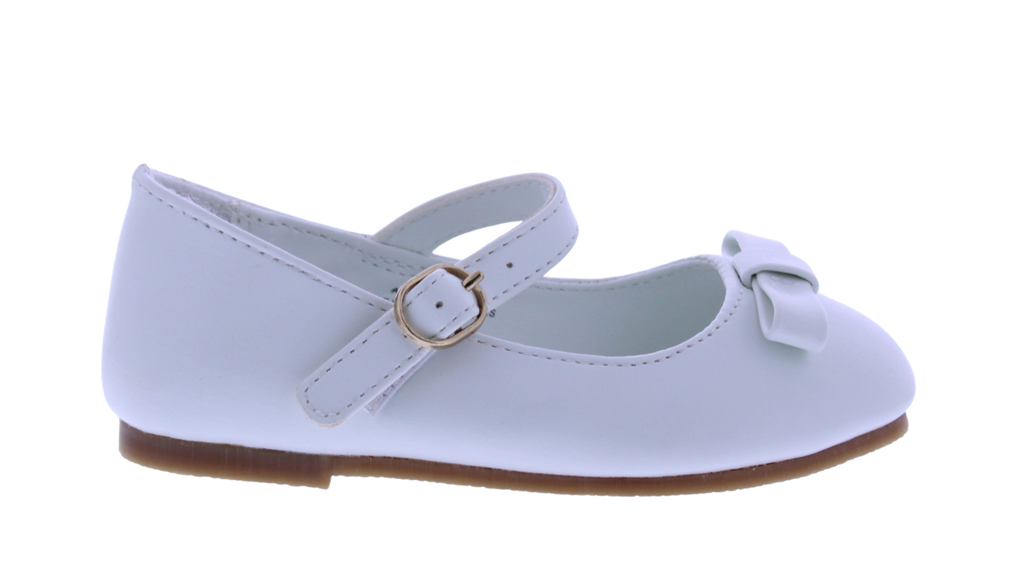 Girls Mary Jane with Folded Bow