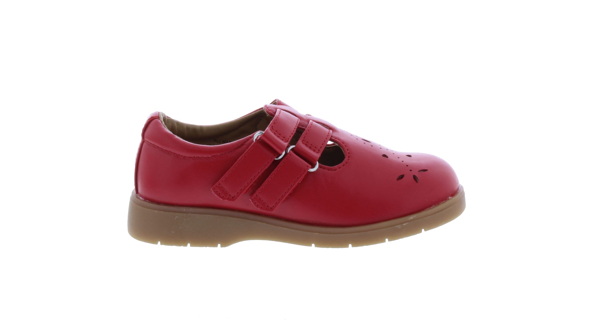 Girls Velcro School Shoe