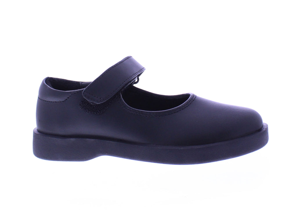 Girls Velcro School Shoe