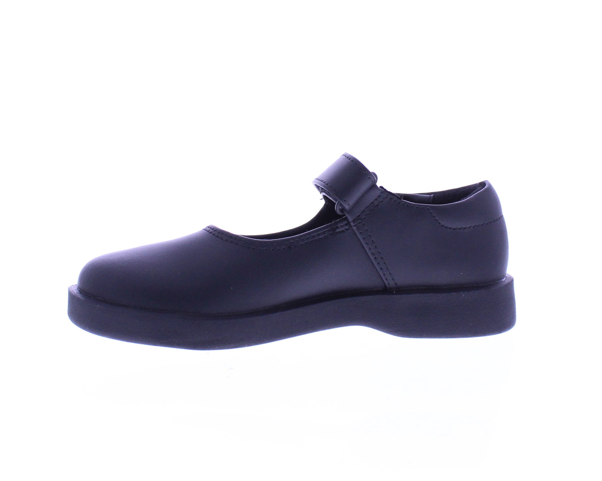 Girls Velcro School Shoe