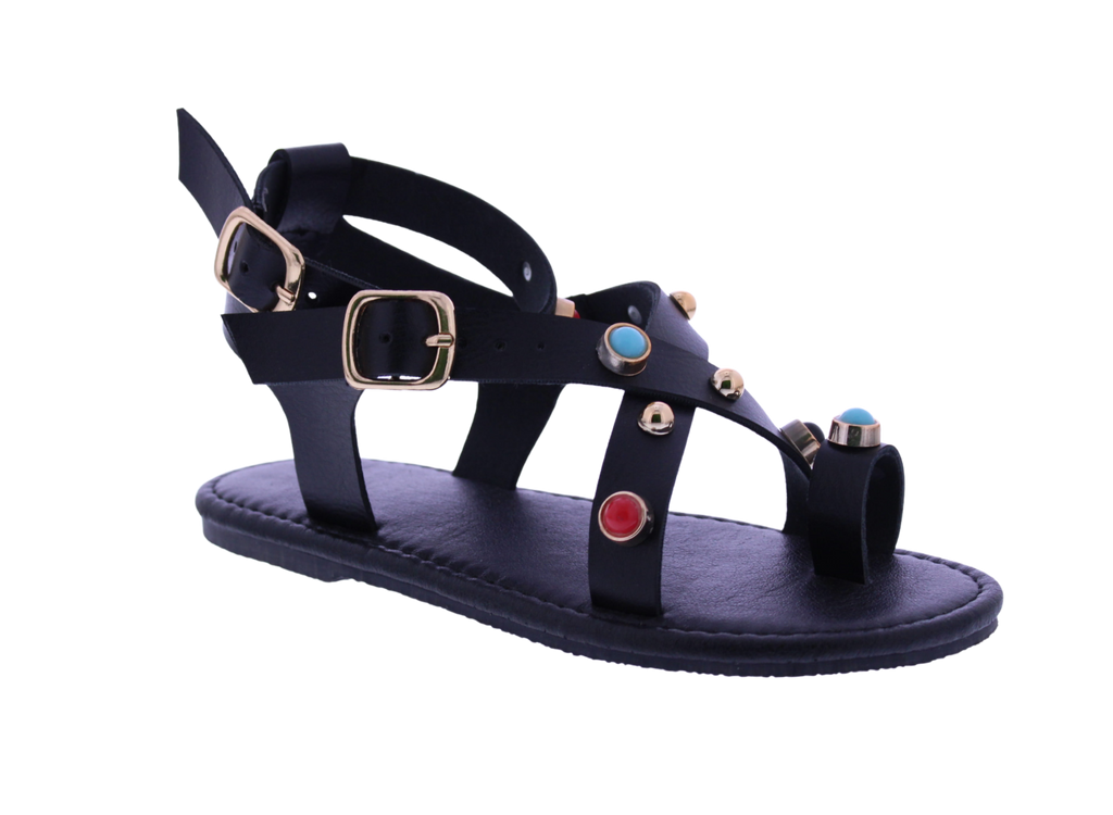 Girls Multicolor Charm Sandal