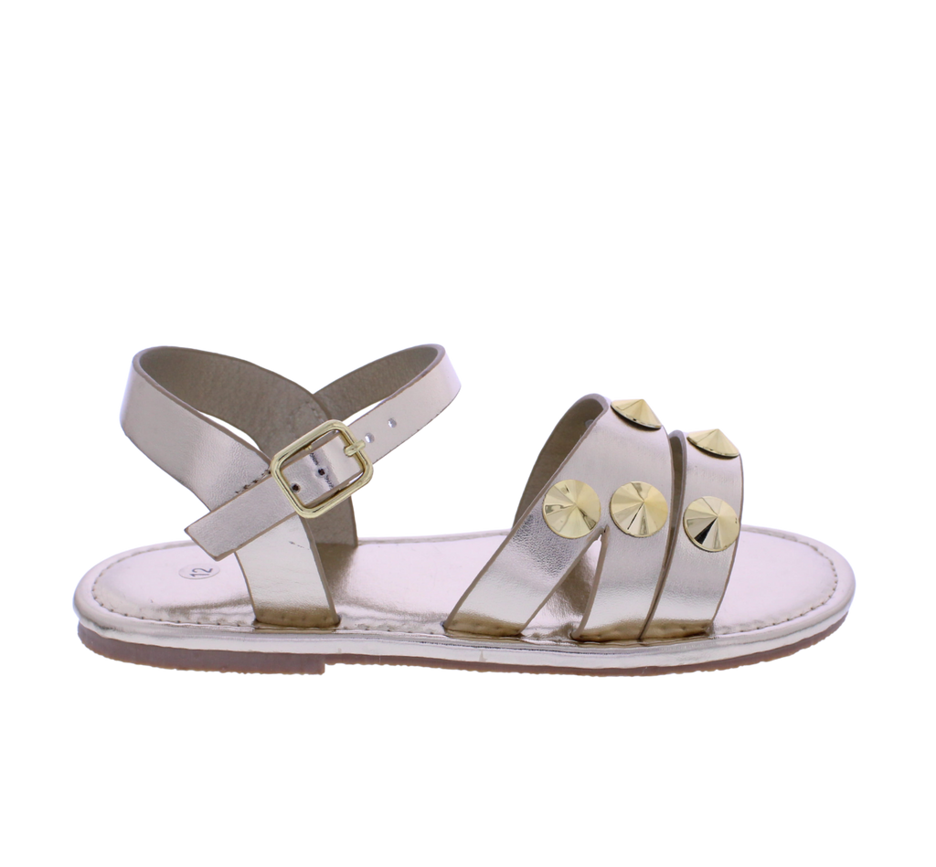 Girls' Studded Strappy Sandals