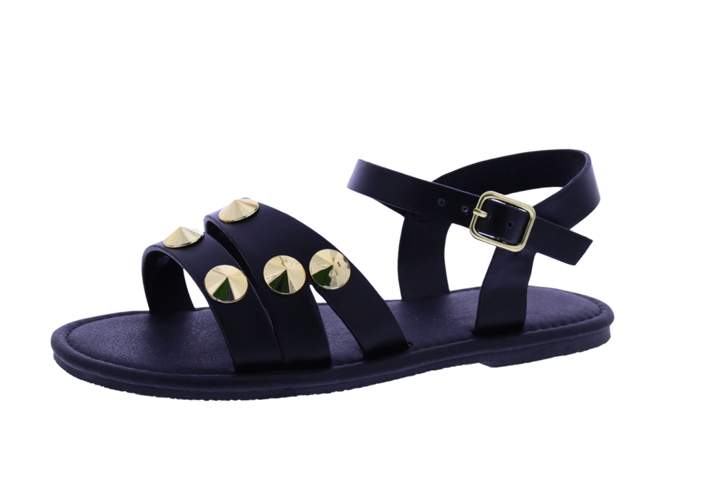 Girls' Studded Strappy Sandals