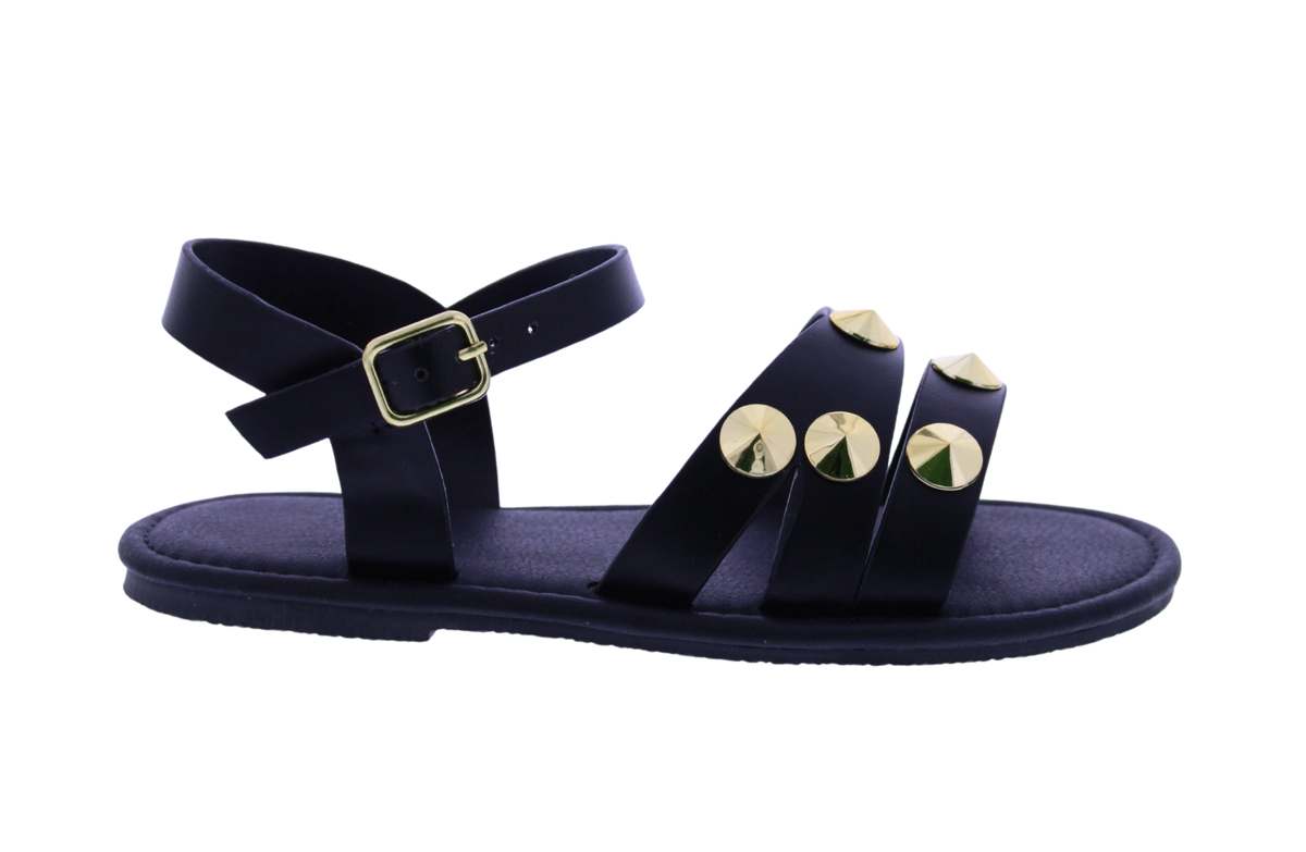 Girls' Studded Strappy Sandals
