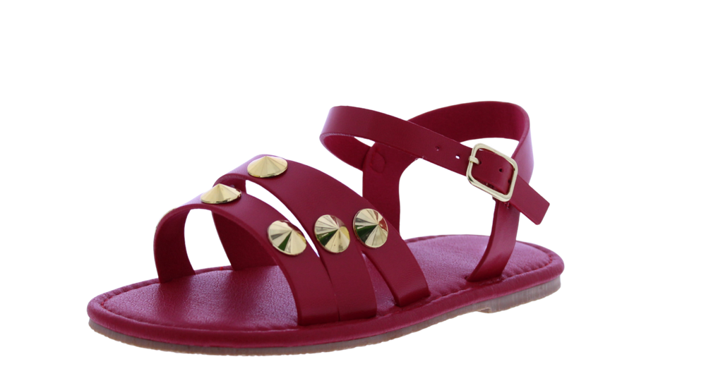Girls' Studded Strappy Sandals