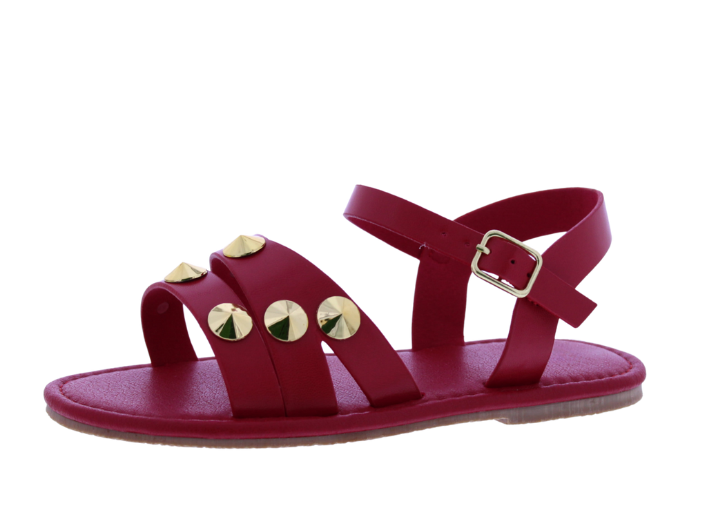 Girls' Studded Strappy Sandals