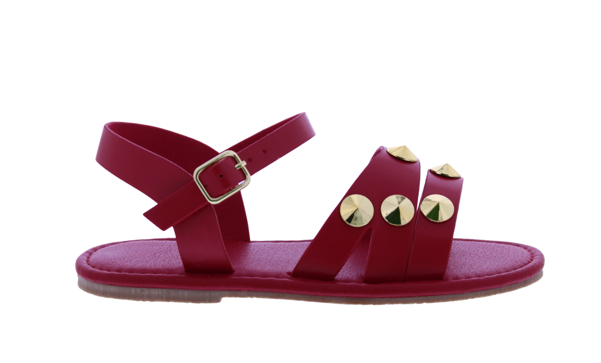 Girls' Studded Strappy Sandals