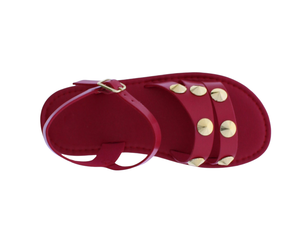 Girls' Studded Strappy Sandals
