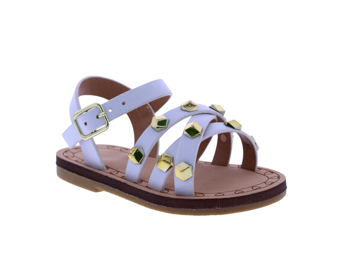 Girls' Embellished Crisscross Sandal
