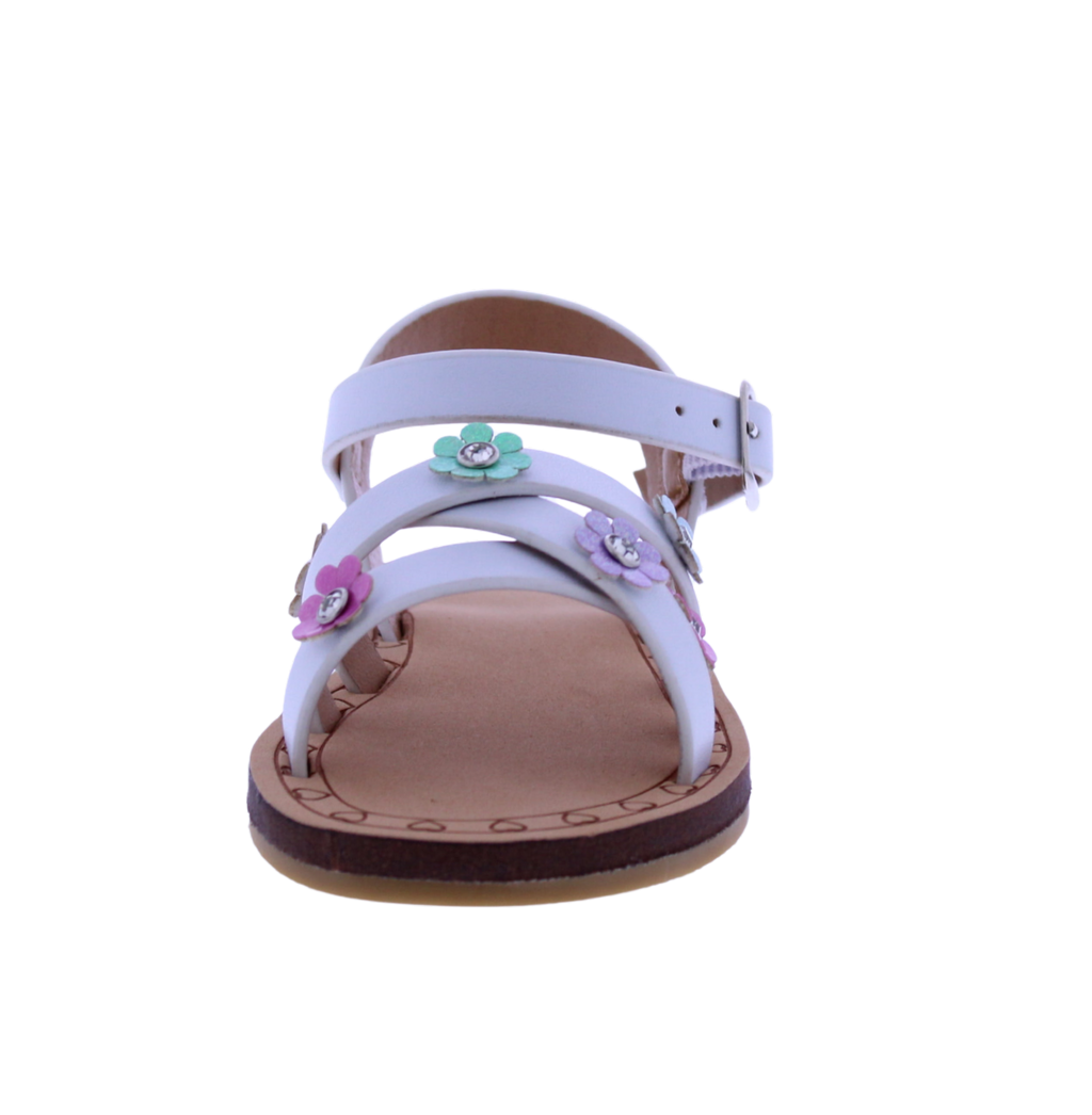 Girls' Embellished Crisscross Sandal