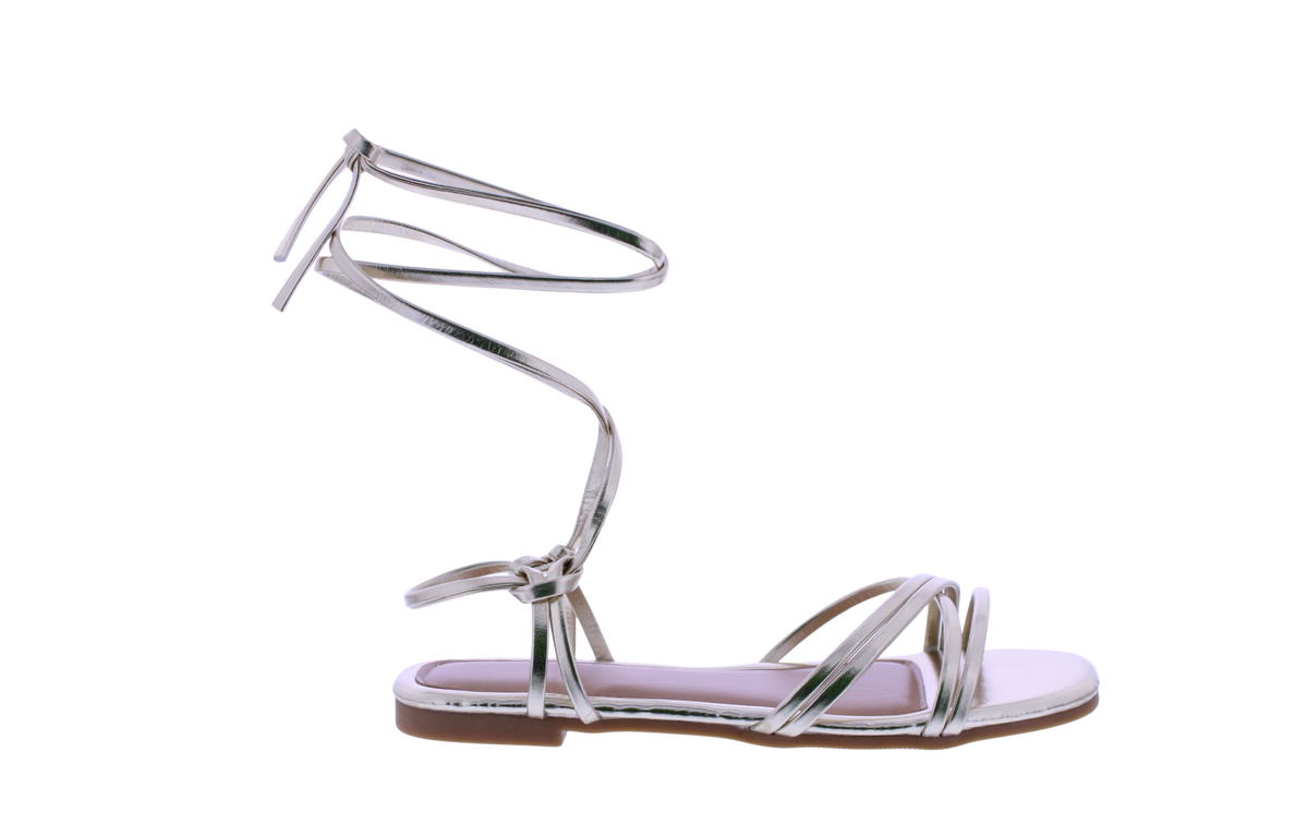 Girls' Tie-Up Gladiator Sandal
