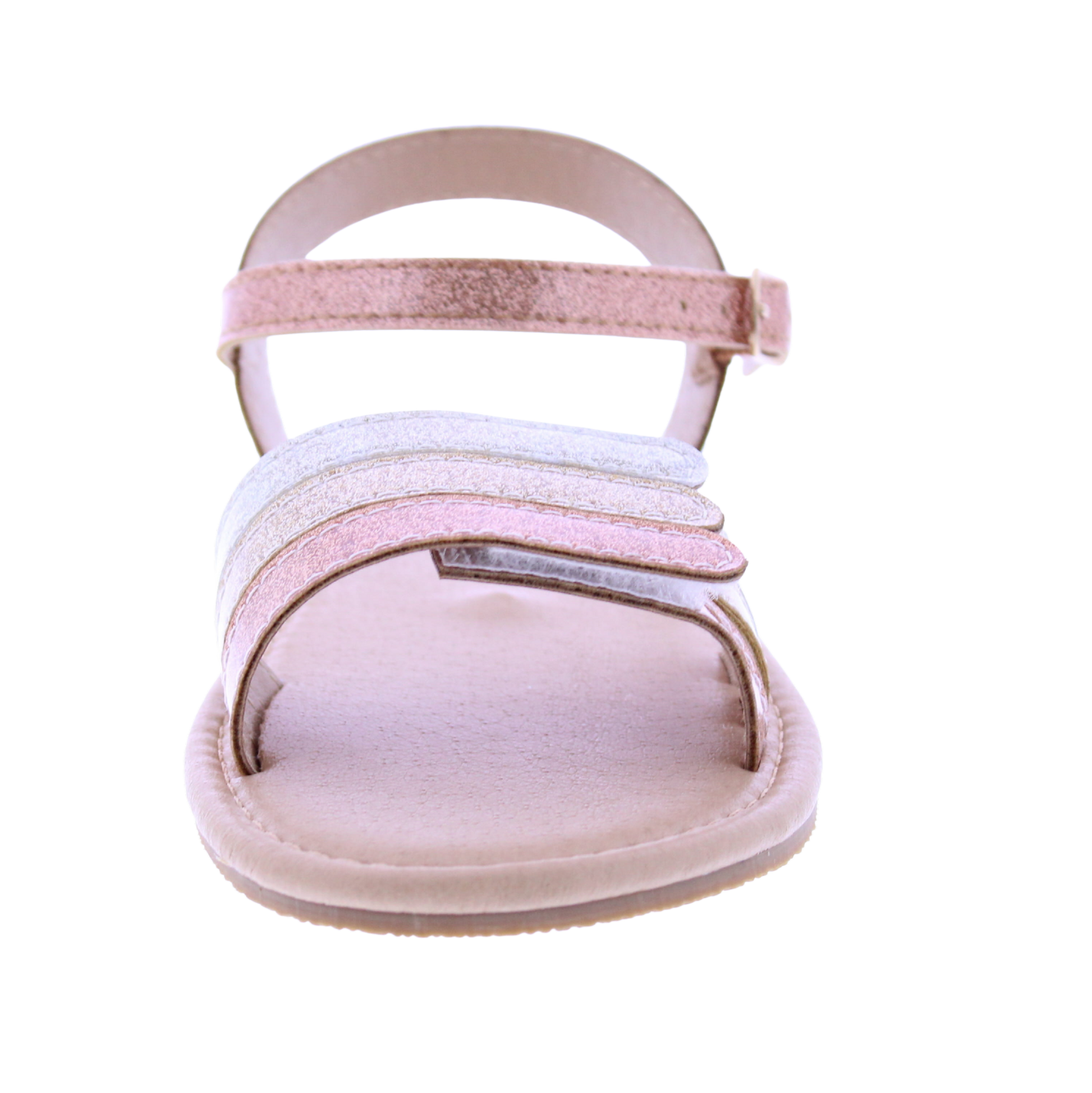 Girls Patent Glitter with Velcro