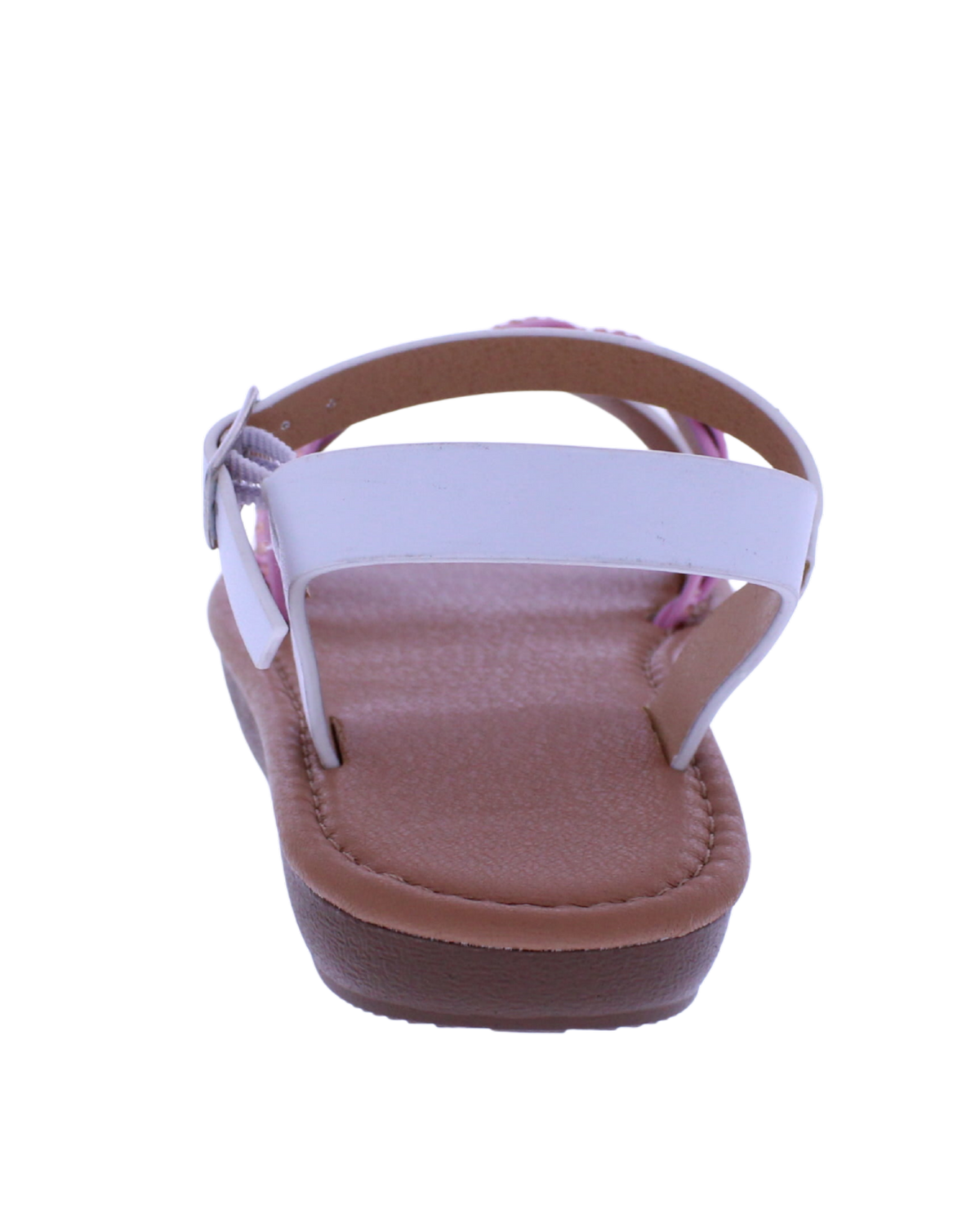 Girls' Rhinestone Braid Sandal