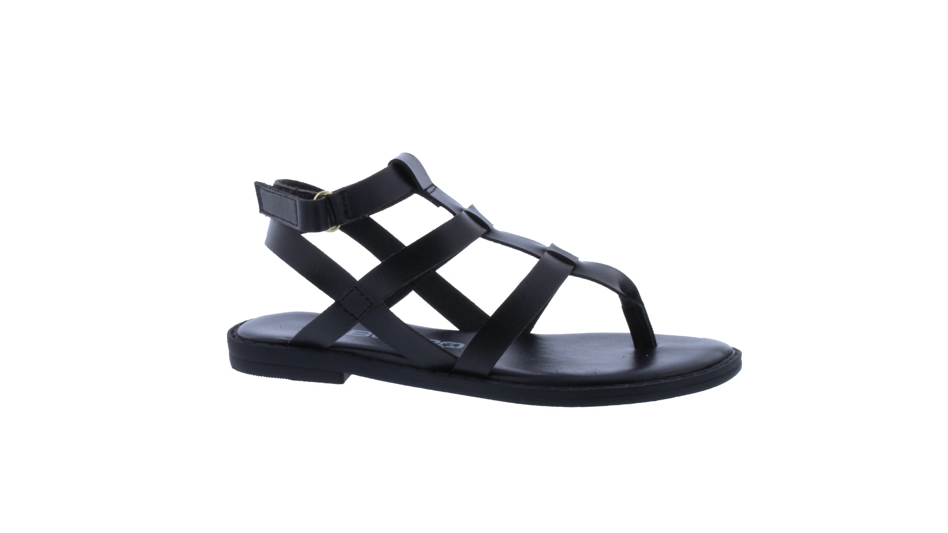 Girls Strappy "Gladiator" Sandal with Velcro Closure