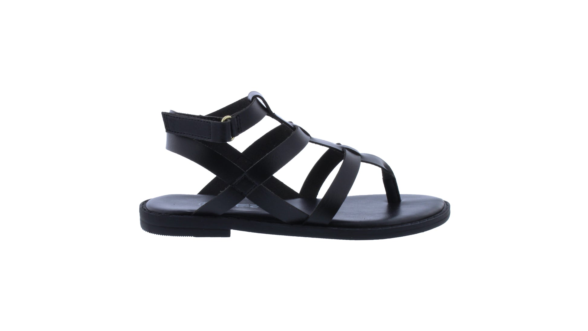 Girls Strappy "Gladiator" Sandal with Velcro Closure