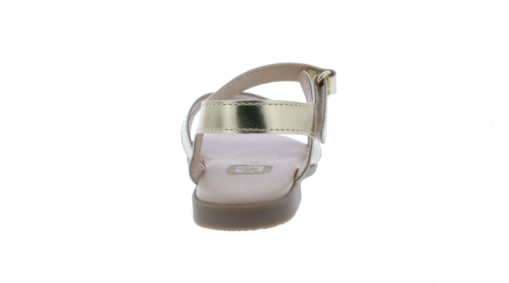Girls Faux Leather Sandal