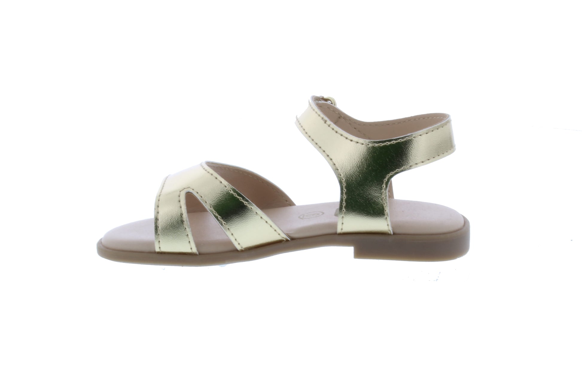 Girls Faux Leather Sandal