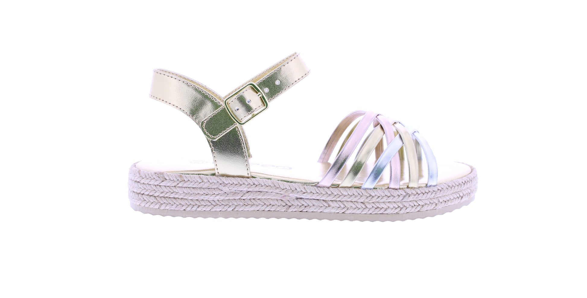 Girls Yute Crisscross Flatform Sandal