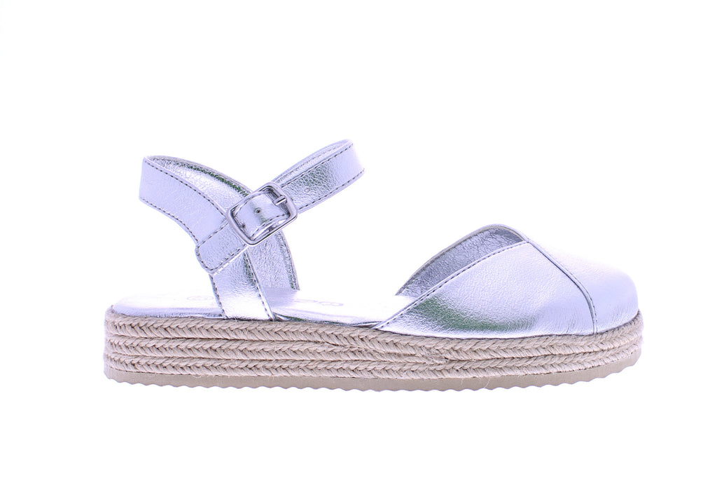Girls Closed Toe Yute Flatform Sandal