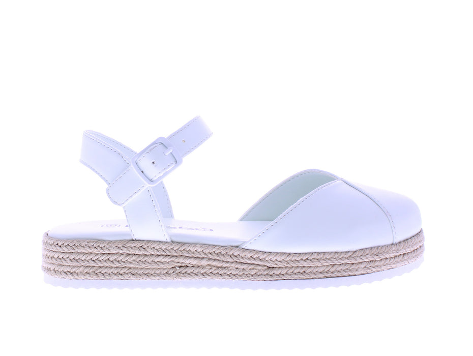 Girls Closed Toe Yute Flatform Sandal